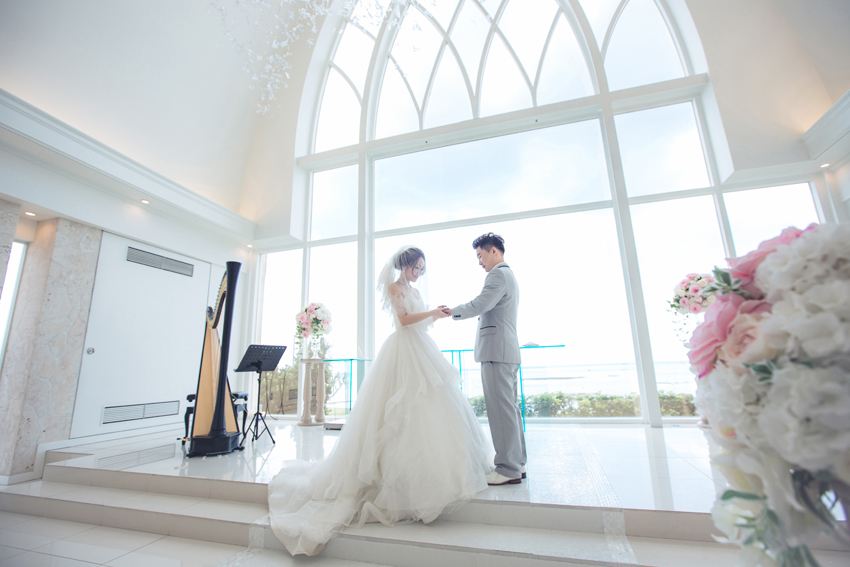 “拍婚紗的過程就像一群好朋友出遊般輕鬆”~仁瑋&秋婷的沖繩婚紗攝影~